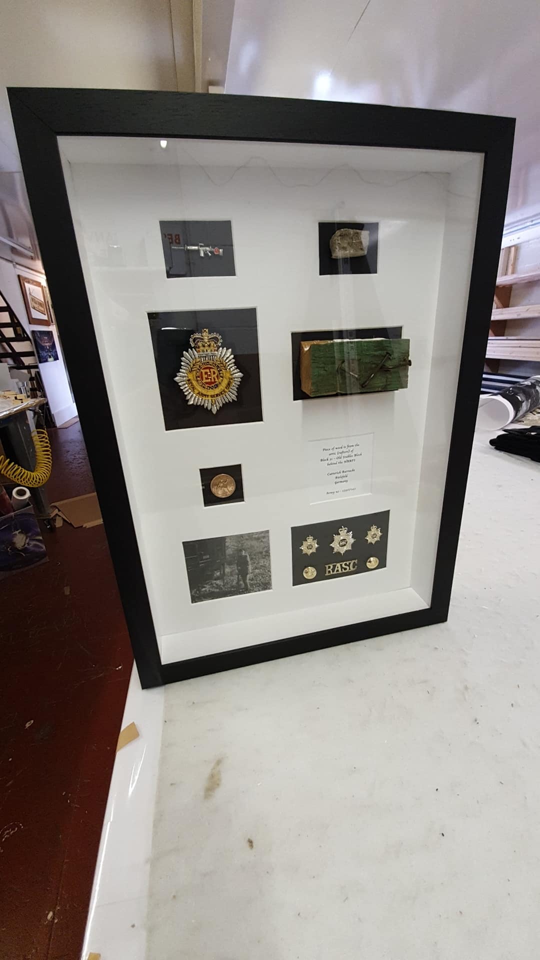 Framed medals 6