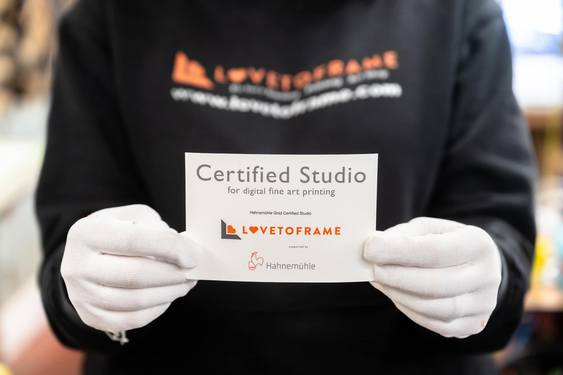 Hahnemühle Fine Art Certified.
