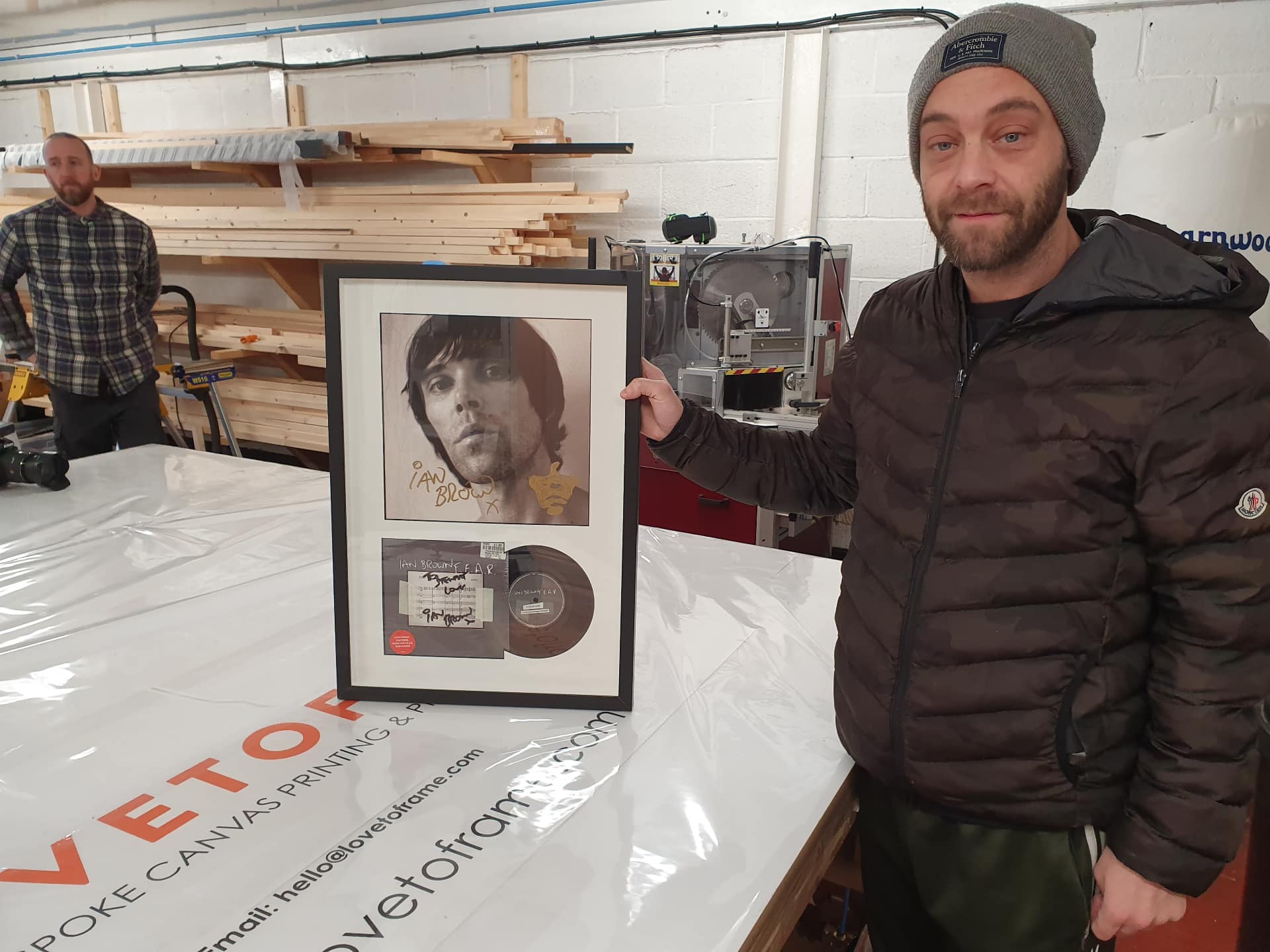Framed memorabilia 4