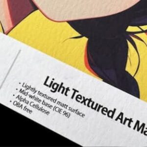 Light Textured Art Matt 210 Photo Paper